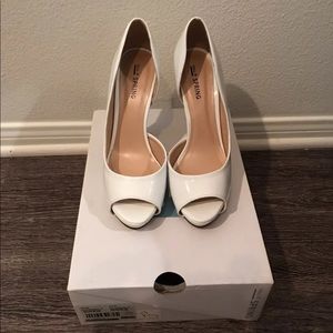 White Heels Pumps
